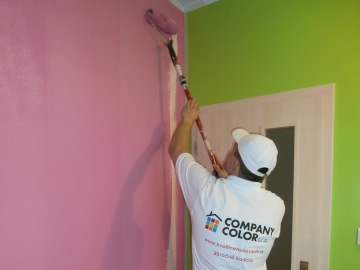 malování válečkem