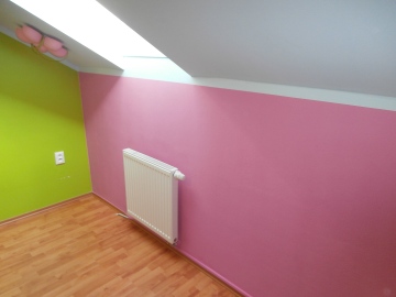 vymalování dívčího pokoje