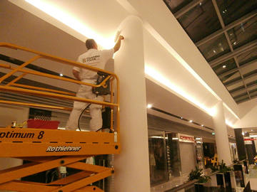 malování obchodních prostor